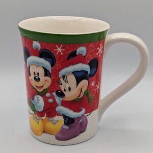 Disney Mickey and Minnie Mouse Christmas Mug by Kcare, Vintage